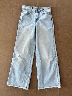 Celebrity Pink Light Blue Wide Leg Jeans size 8